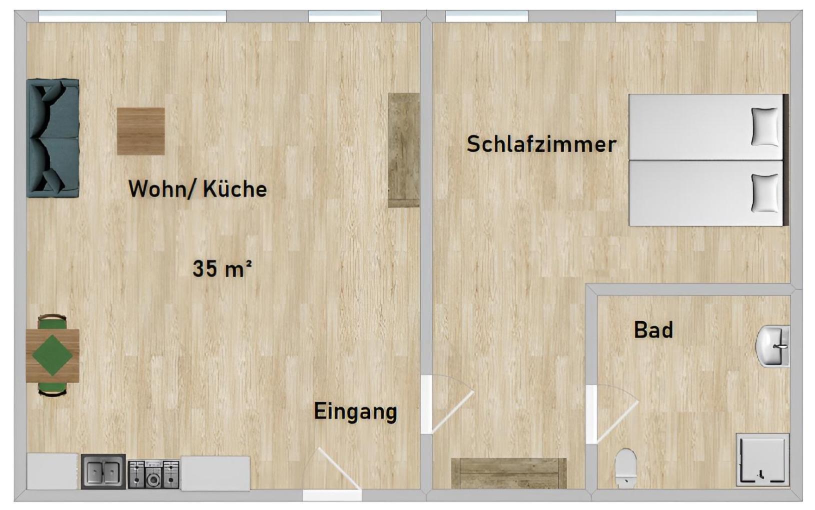 מדבאך Landhaus Schlossberg מראה חיצוני תמונה